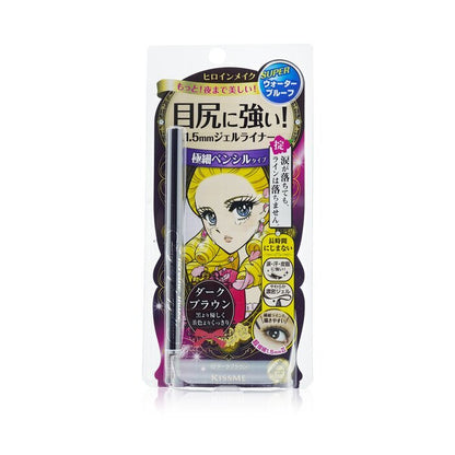 KISS ME Heroine Make Long Stay Sharp Gel Liner Super Waterproof - # 02 Brown 0.07g