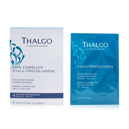 Thalgo Hyalu-Procollagene Wrinkle Correcting Pro Eye Patches 12x2patchs