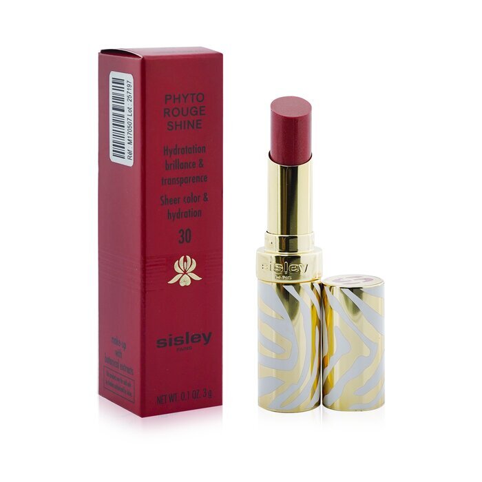 Sisley Phyto Rouge Shine Hydrating Glossy Lipstick - # 30 Sheer Coral 3g/0.1oz