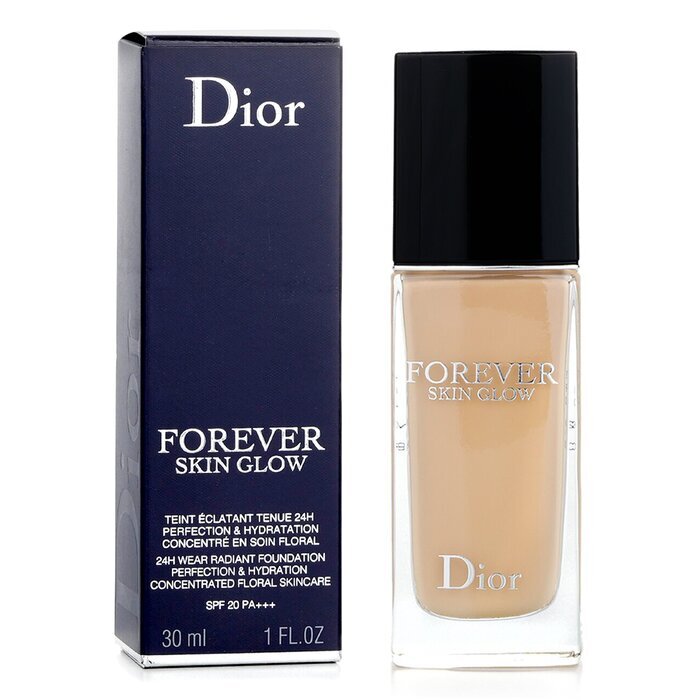 Christian Dior Dior Forever Skin Glow 24H Wear Radiant Foundation SPF 20 - # 1.5W Warm/Glow 30ml/1oz