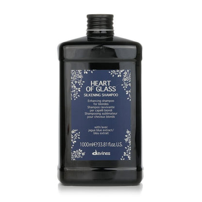 Davines Heart Of Glass Silkening Shampoo For Blonde (Salon Size) 1000ml/33.81oz