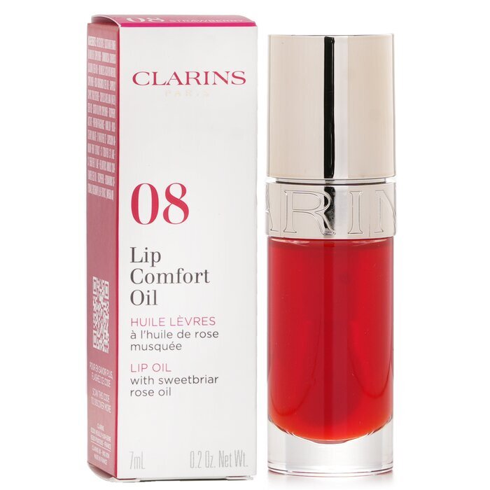 Clarins Lip Comfort Oil - # 08 Strawberry 7ml/0.2oz