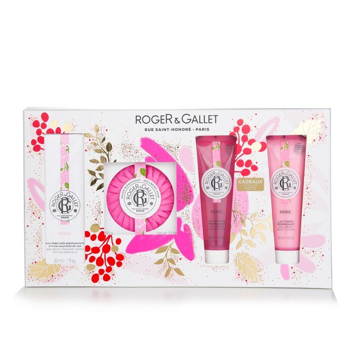 Roger & Gallet Rose Coffret 4pcs