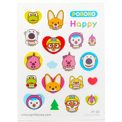 April Korea Pororo Body Sticker 1pc