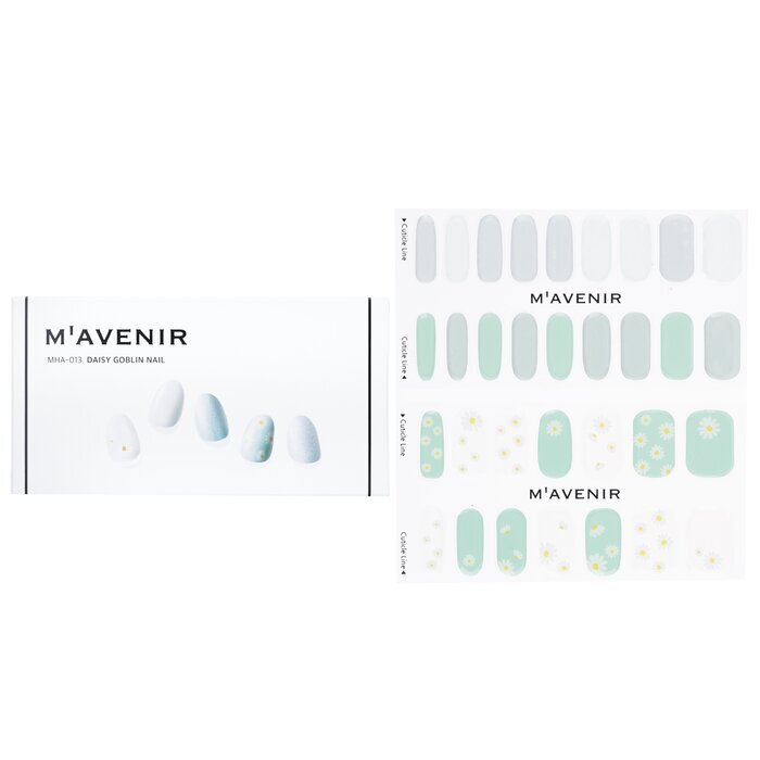 Mavenir Nail Sticker (Blue) - # Daisy Goblin Nail 32pcs