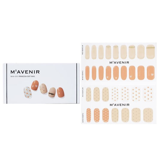 Mavenir Nail Sticker (Orange) - # Princesa Dot Nail 32pcs