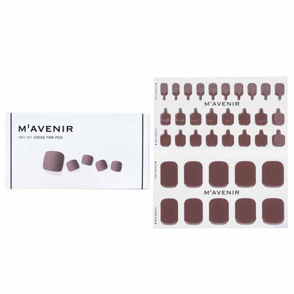 Mavenir Nail Sticker (Brown) - # Cocoa Time Pedi 36pcs