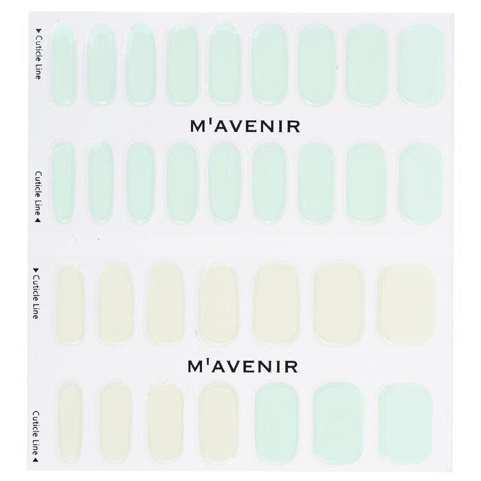 Mavenir Nail Sticker (Assorted Colour) - # Pastel Chou Nail 32pcs