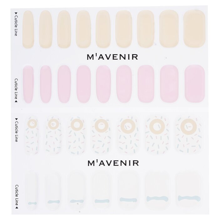 Mavenir Nail Sticker (Assorted Colour) - # Sugar Glaze Nail 32pcs