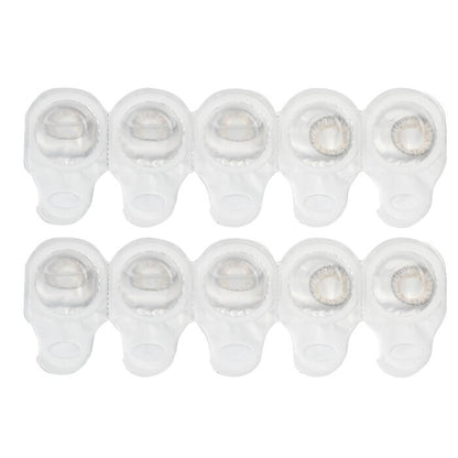 Miche Bloomin' Quarter Veil 1 Day Color Contact Lenses (106 Shell Moon) - 0.00 10pcs