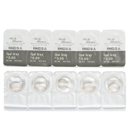 Miche Bloomin' Iris Glow 1 Day Color Contact Lenses (506 Opal Gray) - 0.00 10pcs