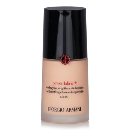 Giorgio Armani Power Fabric+ Ultra Longwear Weightless Matte Foundation SPF 20 - # 2.75 30ml/1oz