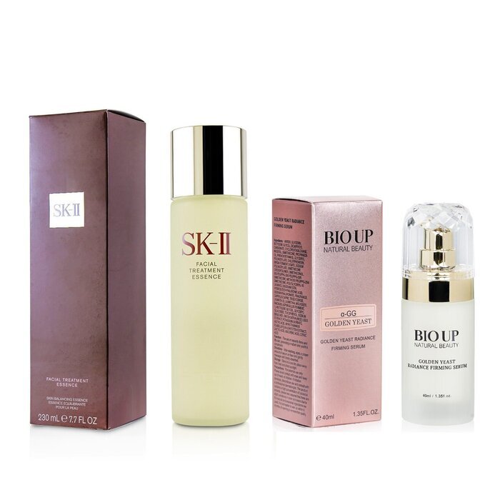 SK II Facial Treatment Essence 230ml + Natural Beauty Yeast Radiance Firming Serum 40ml 2pcs