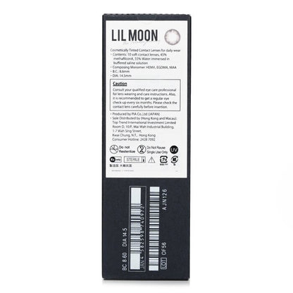 Pia Lilmoon Rusty Gray 1 Day Color Contact Lenses -0.00 10pcs