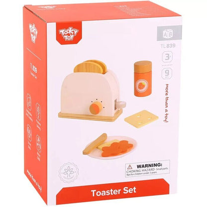 Tooky Toy Co Toastor Set 16x10x21cm