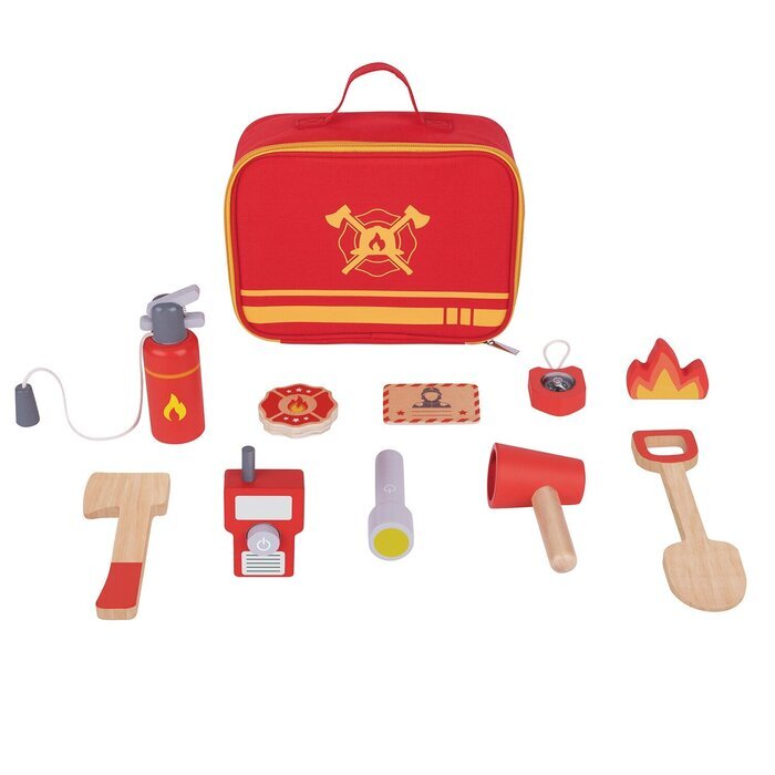 Tooky Toy Co Little Firefighter Play Set 22x16x10cm