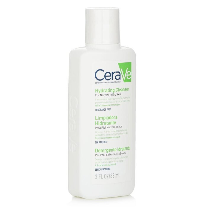 Cerave Hydrating Cleanser Cream For Normal to Dry Skin 88ml/3oz