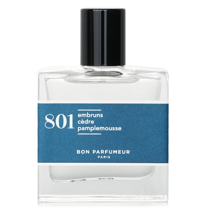 Bon Parfumeur 801 Eau De Parfum Spray - Aquatique (Sea Spray, Cedar, Grapefruit) 30ml