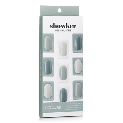 Cololab Showker Gel Nail Strip # CNF703 Mint Blended 1pcs