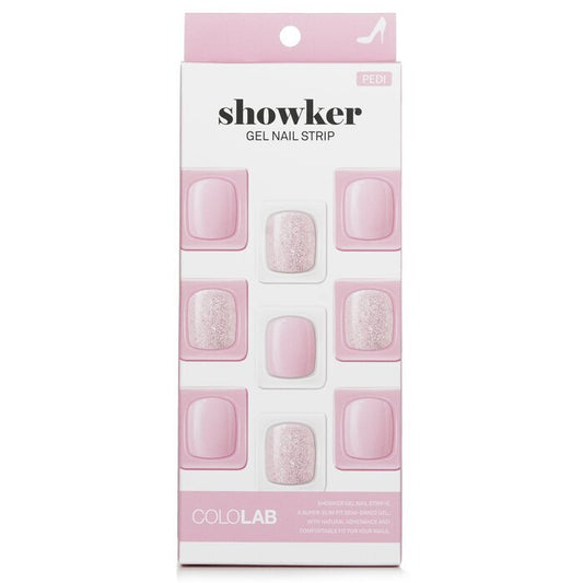 Cololab Showker Gel Nail Strip # CPG107 Romantic Tutu 1pcs