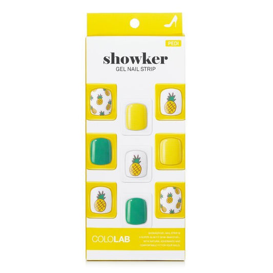 Cololab Showker Gel Nail Strip # CPA702 Aloha Pineapple 1pcs