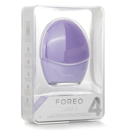 FOREO Luna 4 2-In-1 Smart Facial Cleansing & Firming Device (Sensitive Skin) 1pcs