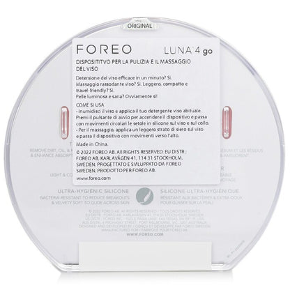 FOREO Luna 4 Go Facial Cleansing & Massaging Device - # Peach Perfect 1pcs