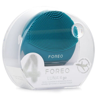 FOREO Luna 4 Go Facial Cleansing & Massaging Device - #Evergreen 1pcs