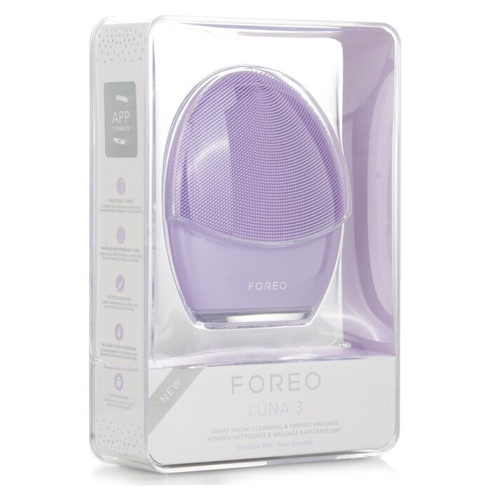 FOREO Luna 3 Smart Facial Cleansing & Firming Massager (Sensitive Skin) 1pcs