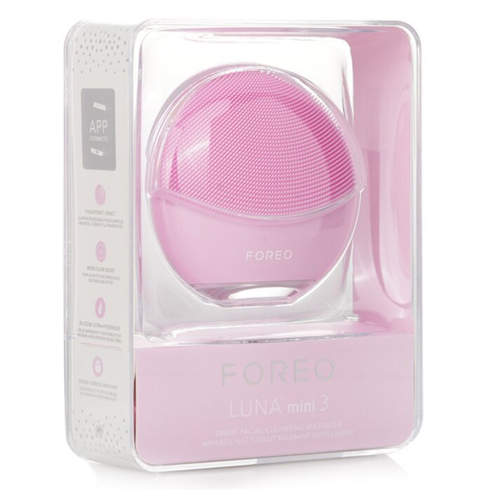 FOREO Luna Mini 3 Smart Facial Cleansing Massager - # Pearl Pink 1pcs