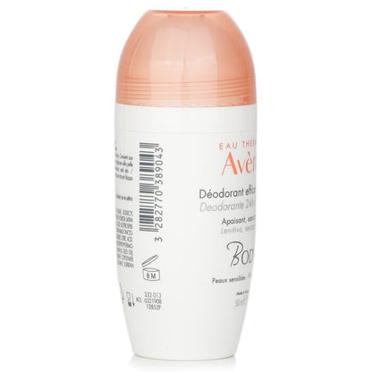 Avene Body Deodorant Efficacite 24H Roll-On 50ml