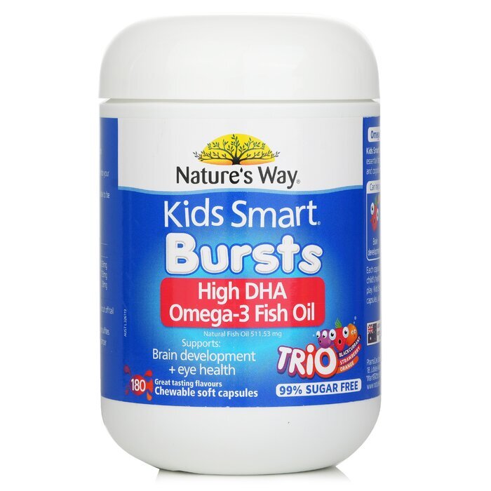 Nature's Way - Kids Smart Omega-3 High DHA Fish Oil Trio 180 Capsules (Parallel import) 180 Capsules