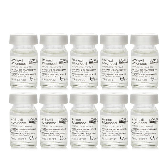 L'Oreal Serie Expert- Aminexil Advanced Anti-Hair Loss Professional Programme 10x6ml