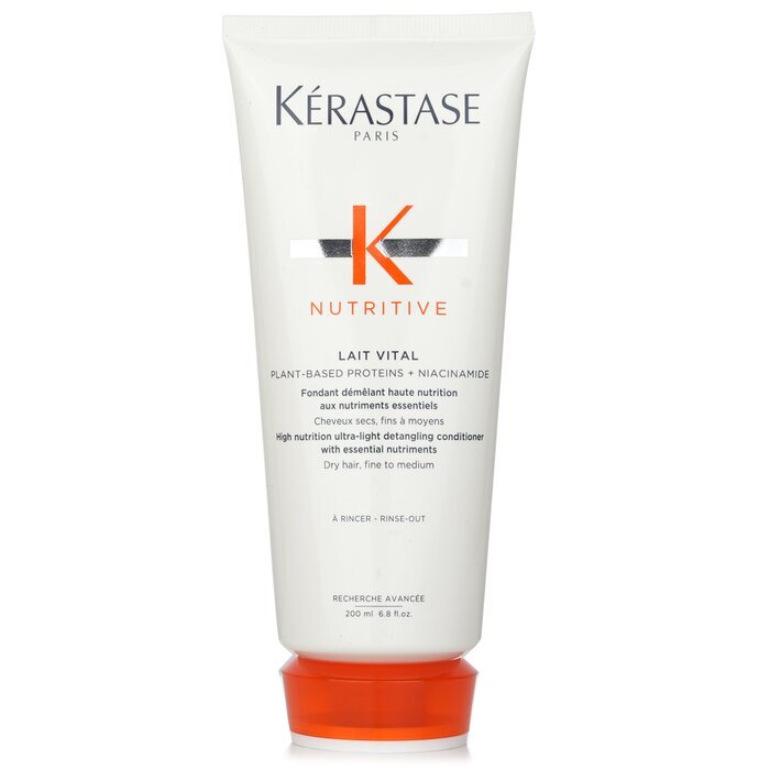 Kerastase Nutritive Lait Vital High Nutrition Ultra-Light Detangling Conditioner (Dry Hair, Fine to Medium) 200ml/6.8oz