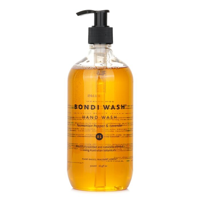 BONDI WASH Hand Wash (Tasmanian Pepper & Lavender) 500ml/16.9oz