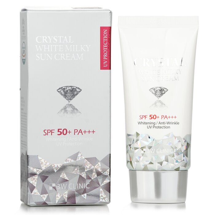 3W Clinic Crystal White Milky Sun Cream SPF 50+/PA+++ 50ml