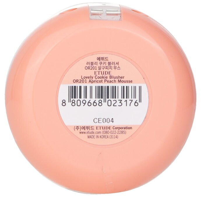 Etude House Lovely Cookie Blusher - #OR201 Apricot Peach Mousse 4g