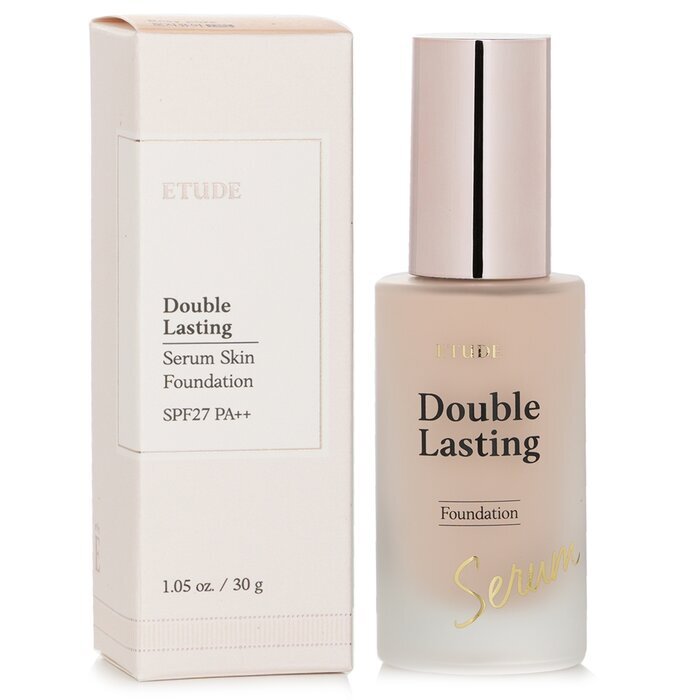 Etude House Double Lasting Serum Skin Foundation SPF 27 - # 13C1 Rosy Pure 30g/1.05oz