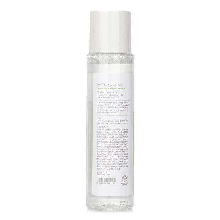 iUNIK Tea Tree Relief Toner 200ml/6.7oz
