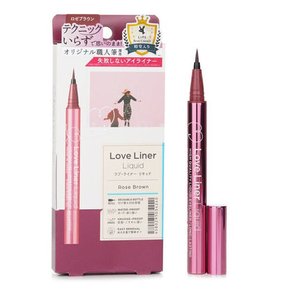 Love Liner Liquid Eyeliner - # Rose Brown 0.55ml/0.02oz