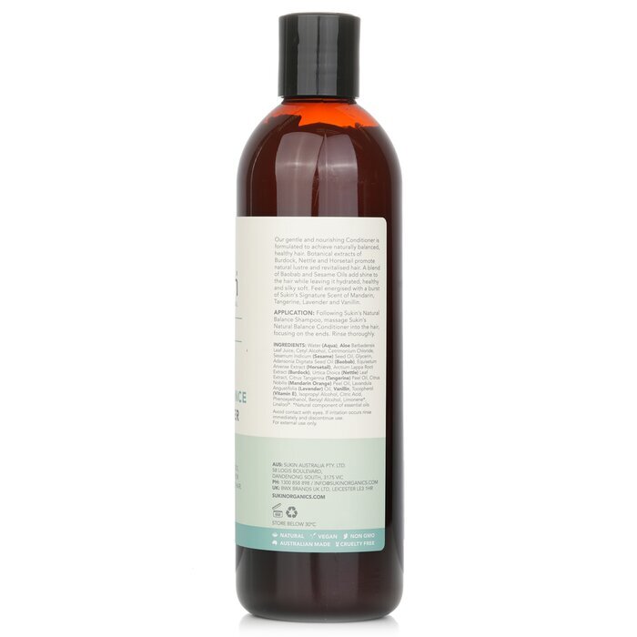 Sukin Natural Balance Conditioner (For Normal Hair) 500ml/16.9oz