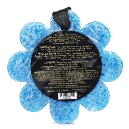 Spongelle Wild Flower Soap Sponge - Freesia Pear (Blue) 1pc/85g