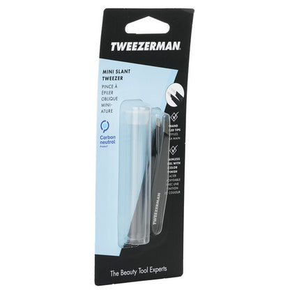 Tweezerman Mini Slant Tweezer - Black Leopard