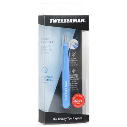 Tweezerman Slant Tweezer - Lapis Blue 1pc