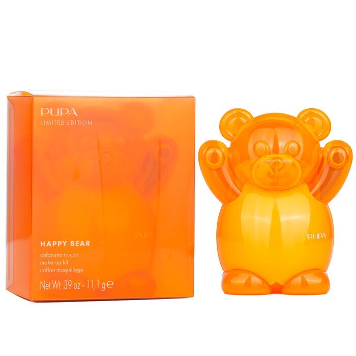 Pupa Happy Bear Make Up Kit Limited Edition - # 004 Orange 11.1g/0.39oz