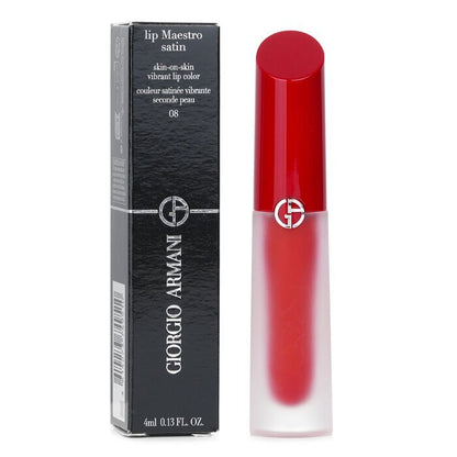 Giorgio Armani Lip Maestro Satin Skin On Skin Vibrant Lip Color - # 08 Rooftop Party 4ml/0.13oz