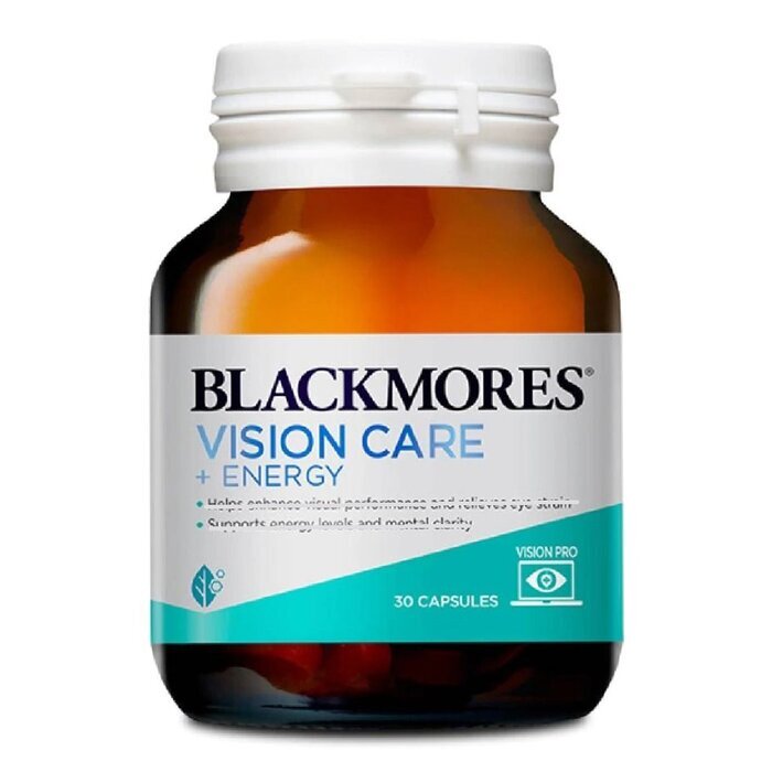 Blackmores Vision Care + Energy 30 capsules