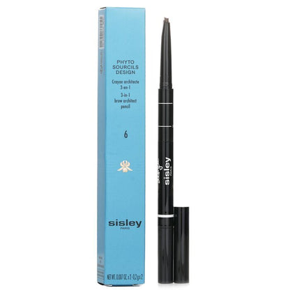 Sisley Phyto Sourcils Design 3 in 1 Brow Architect Pencil - # 6 Espresso 0.2gx2