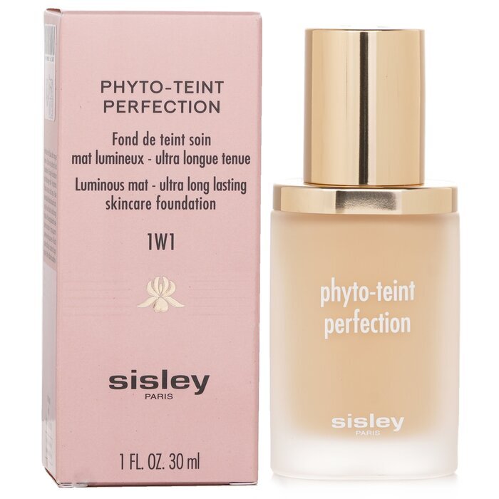 Sisley Phyto Teint Perfection Luminous Mat-Ultra Long Lasting Skincare Foundation - # 1W1 Ecru 30ml/1oz