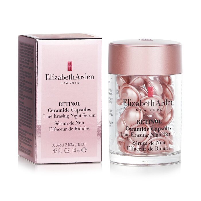 Elizabeth Arden Ceramide Retinol Capsules - Line Erasing Night Serum 30 Caps x2